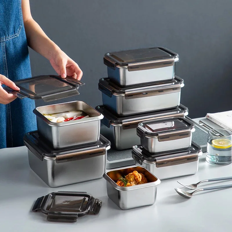 Stainless Steel Lunch Box Thermos Health Food Picnic Cooking Box Food Preservation Leak Proof Food Storage Container Bento Box
Stainless Steel Lunch Box Thermos Health Food Picnic Cooking Box Food Preservation Leak Proof Food Storage Container Bento Box