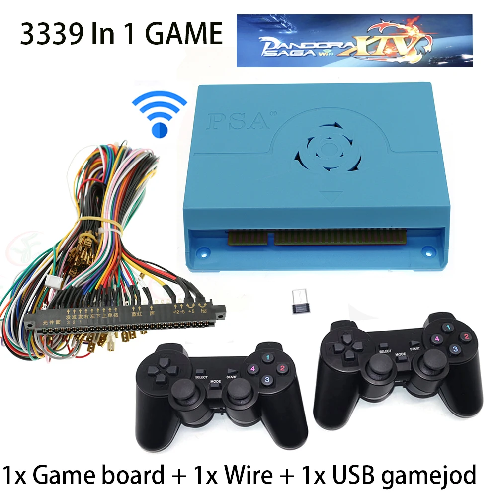 3D Saga Box 3390 In 1 Gmaes Jamma /TV Version Game Board Wifi Download Arcade Cabinet Machine PCB Coin Operated DX
3D Saga Box 3390 In 1 Gmaes Jamma /TV Version Game Board Wifi Download Arcade Cabinet Machine PCB Coin Operated DX