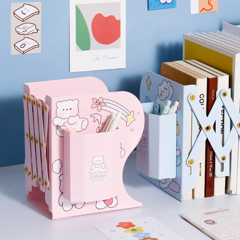 Kawaii Morandi Color 2 In 1 Multifunctional Metal Bookends Book Holder Stand With Pen Holder Cute Desk Organizer Stationery
Kawaii Morandi Color 2 In 1 Multifunctional Metal Bookends Book Holder Stand With Pen Holder Cute Desk Organizer Stationery