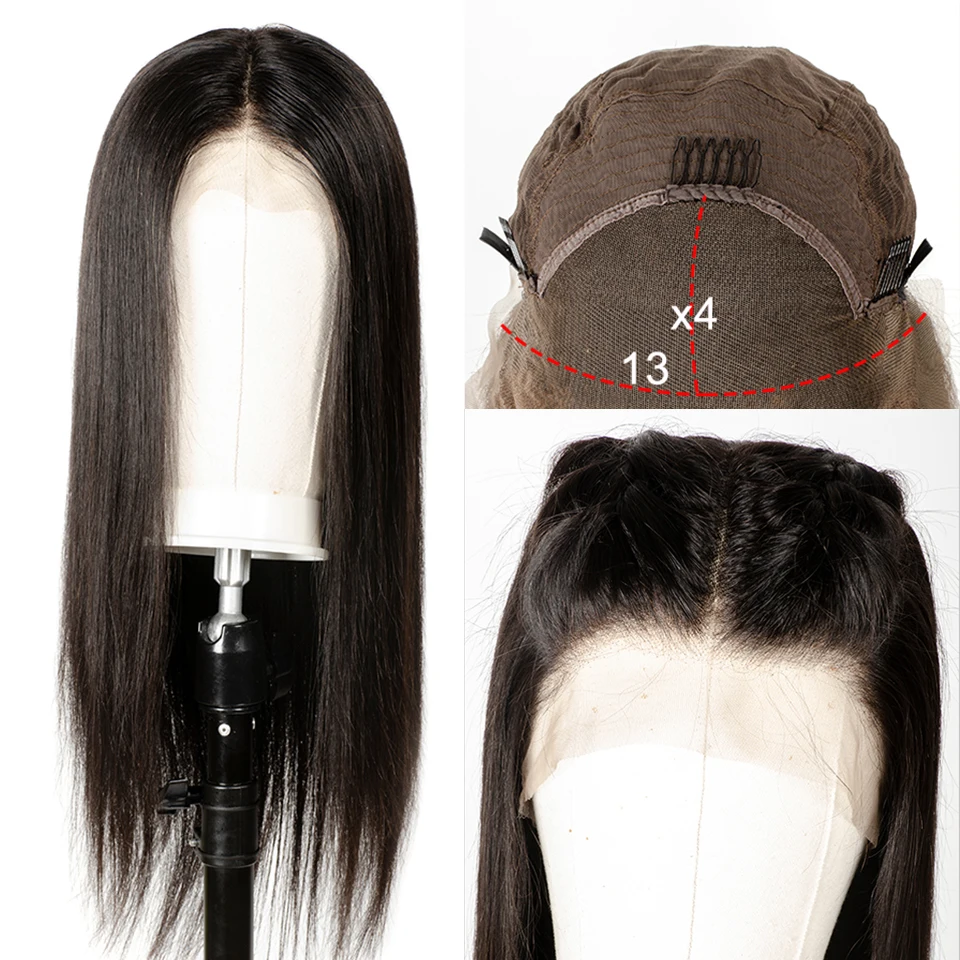 Brazilian Straight Lace Wig 13x4 Lace Front Human Hair Wigs Preplucked 4x4 Lace Closure Wig 150% Density Remy Hair
Brazilian Straight Lace Wig 13x4 Lace Front Human Hair Wigs Preplucked 4x4 Lace Closure Wig 150% Density Remy Hair