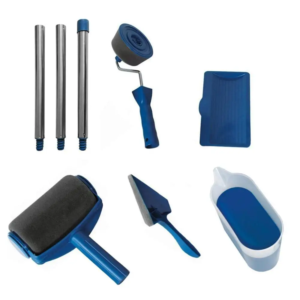 5/8pcs Paint Runner Roller Brush Handle Tool Flocked Edger Office Room Wall Painting Home Tool Roller Paint Brush Set Dropship
5/8pcs Paint Runner Roller Brush Handle Tool Flocked Edger Office Room Wall Painting Home Tool Roller Paint Brush Set Dropship