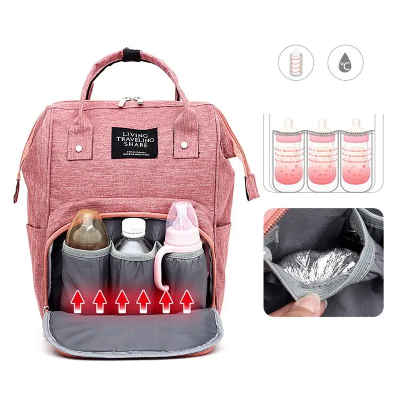 Simple Carry Clip Maternity Nappy Diaper Bag Large Capacity Baby Travel Backpack Handbag
Simple Carry Clip Maternity Nappy Diaper Bag Large Capacity Baby Travel Backpack Handbag