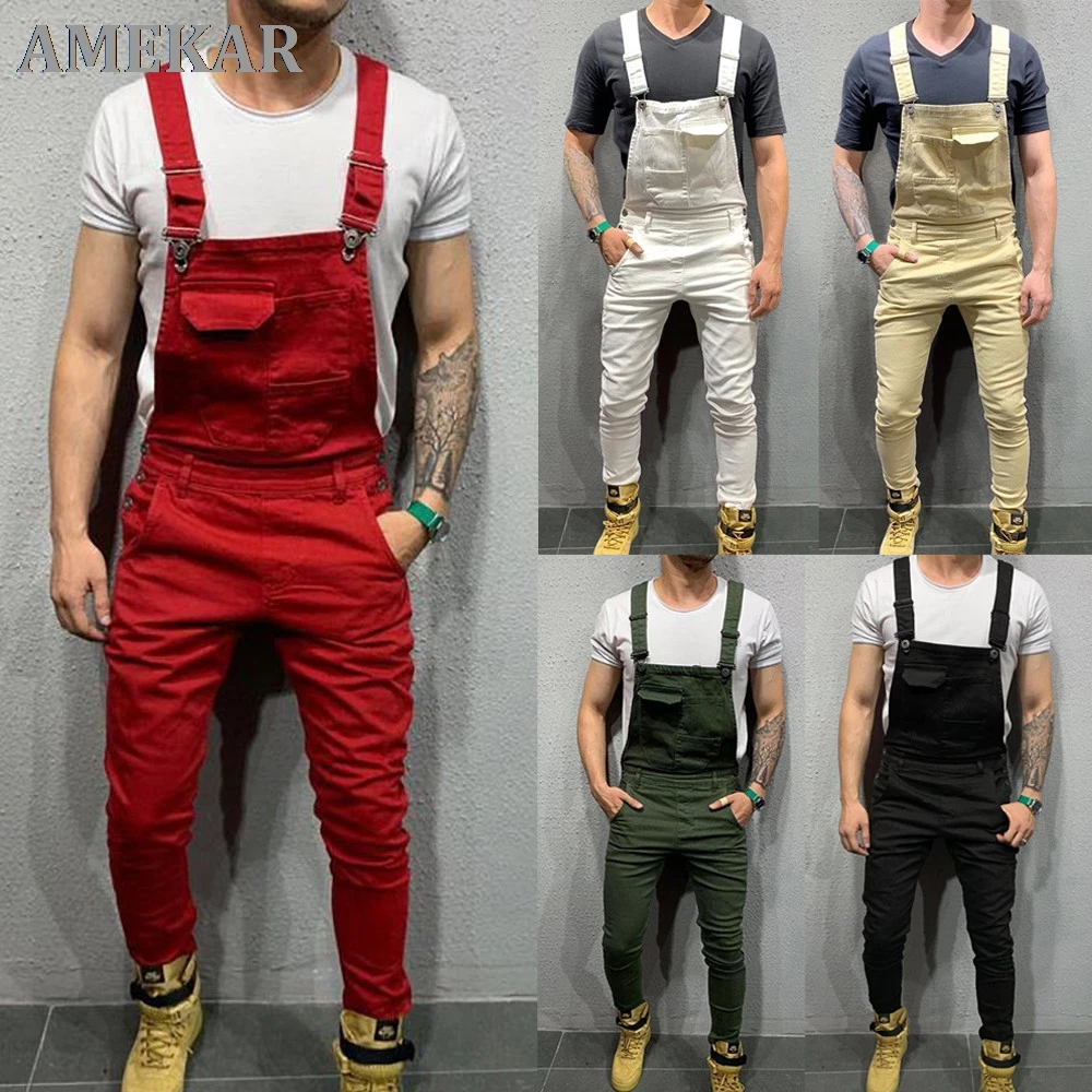 Men's Denim Dungaree Bib Overalls Jumpsuits Moto Biker Jeans Pants Trousers Plus Size Mens Casual Overalls
Men's Denim Dungaree Bib Overalls Jumpsuits Moto Biker Jeans Pants Trousers Plus Size Mens Casual Overalls