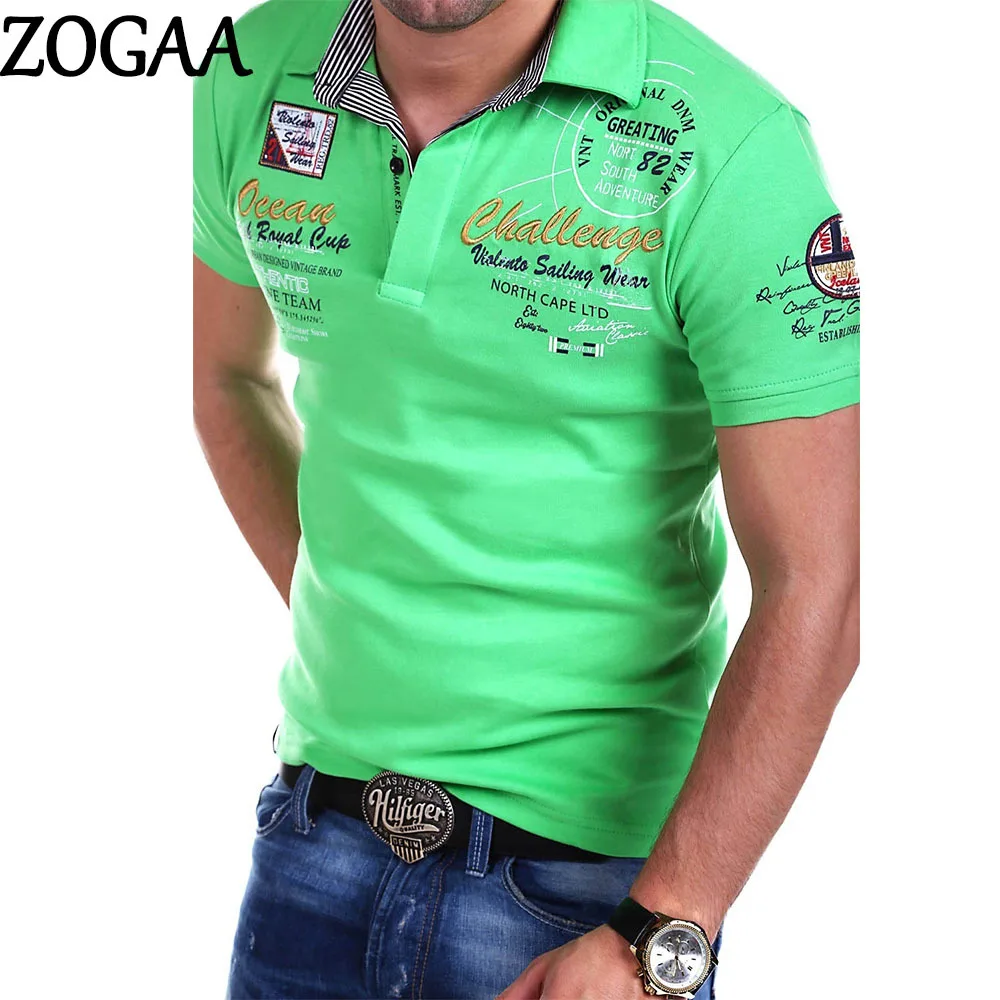 ZOGAA Men Polo Shirt Letter Printed Polo Men Short-sleeved Polo Shirts Fashion Casual Top Men Clothes 5 Colors Plus Size S-3XL
ZOGAA Men Polo Shirt Letter Printed Polo Men Short-sleeved Polo Shirts Fashion Casual Top Men Clothes 5 Colors Plus Size S-3XL