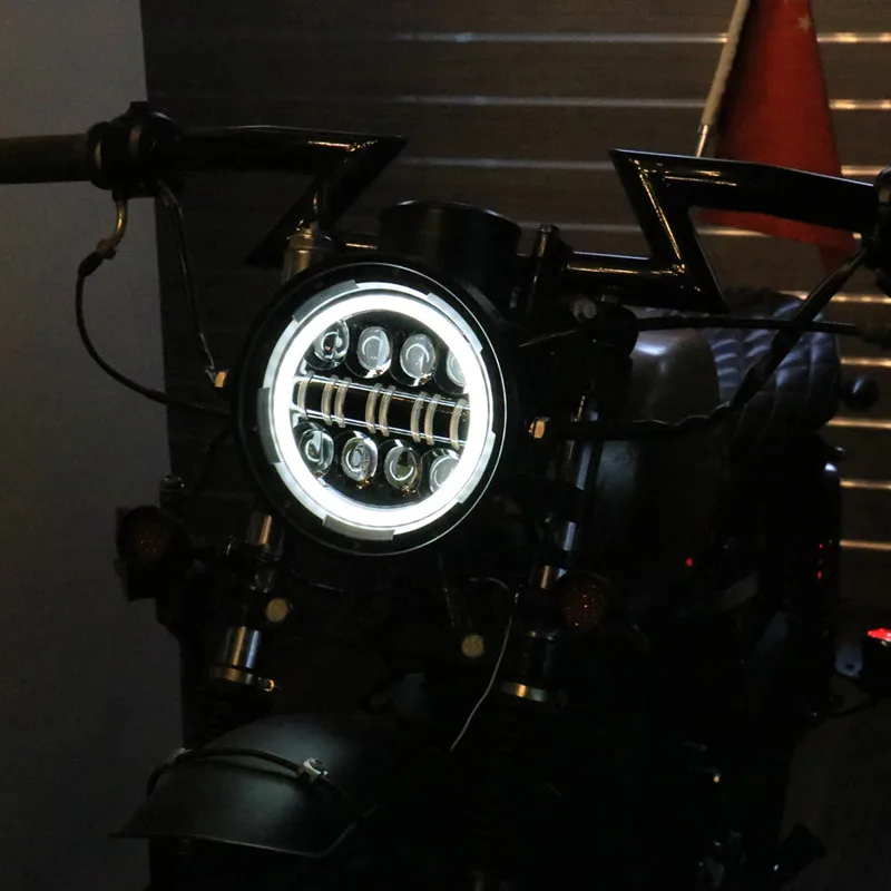 Universal 7.5'' Motorcycle LED Headlight High /Low beam DRL Headlamp For Harley Honda Yamaha Suzuki Kawasaki
Universal 7.5'' Motorcycle LED Headlight High /Low beam DRL Headlamp For Harley Honda Yamaha Suzuki Kawasaki