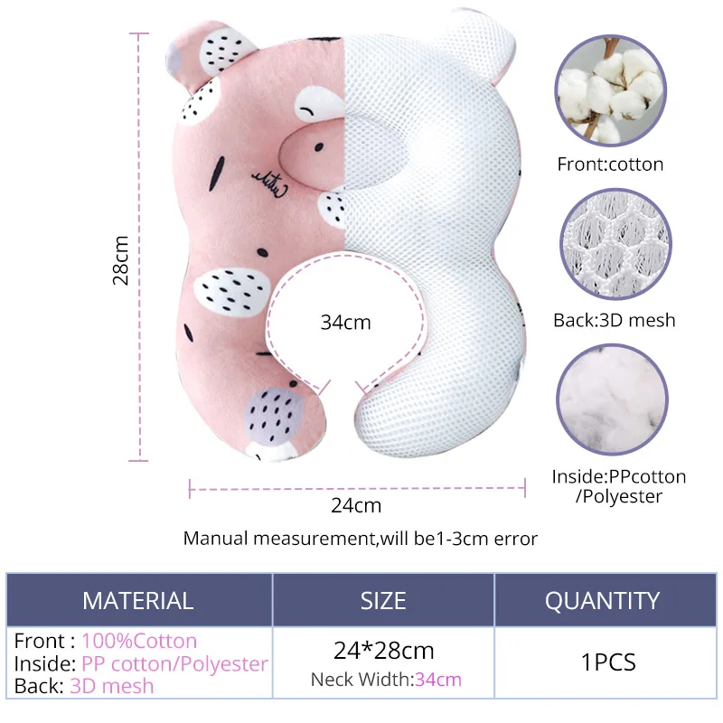 Baby Pillow Neck Head Fashion Concave Baby Kids Pillows Soft Cotton Sleep Baby Cushion Anti Roll Dropship
Baby Pillow Neck Head Fashion Concave Baby Kids Pillows Soft Cotton Sleep Baby Cushion Anti Roll Dropship