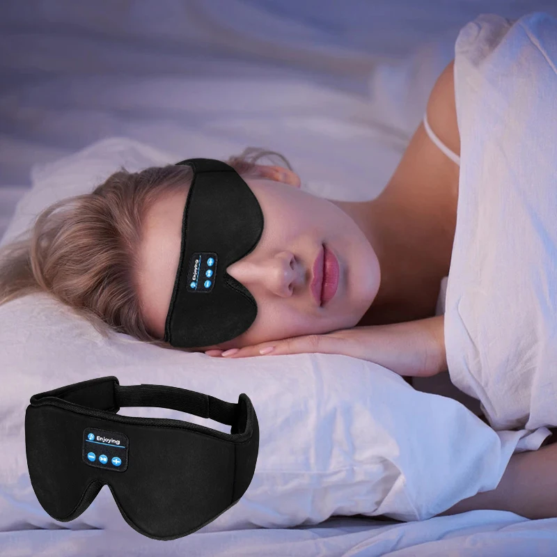 Wireless Sleeping Headphones Compatible with Bluetooth 5.0 Multipurpose Washable Blindfold for Home Travel Sleeping Headphones
Wireless Sleeping Headphones Compatible with Bluetooth 5.0 Multipurpose Washable Blindfold for Home Travel Sleeping Headphones