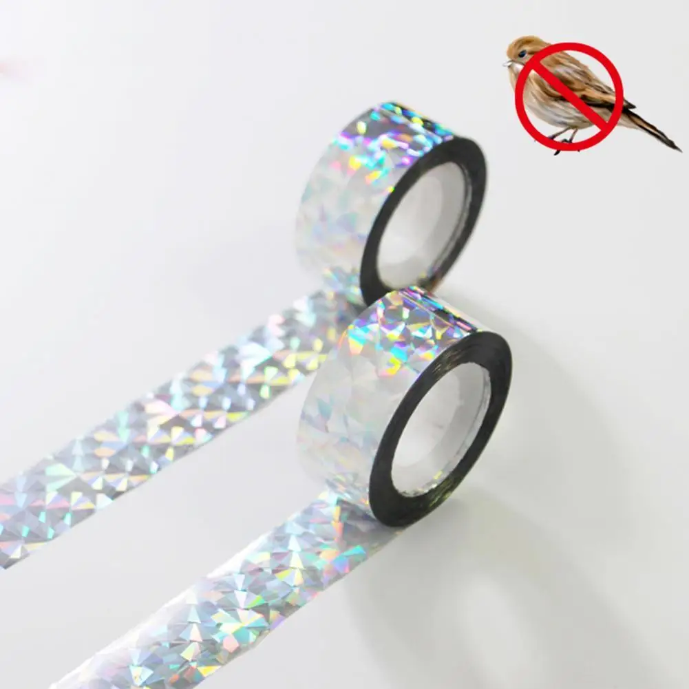 Bird Scare Tape Anti Bird Tape Dual-sided Reflective Deterrent Scare Tape For Birds Fox Pigeons Repeller Ribbon Tapes
Bird Scare Tape Anti Bird Tape Dual-sided Reflective Deterrent Scare Tape For Birds Fox Pigeons Repeller Ribbon Tapes