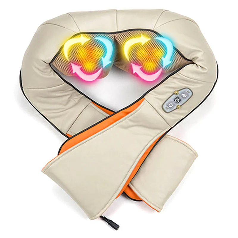 Electrical Massage Shiatsu Back Shoulder Body Neck Massager Multifunctional Shawl Infrared Heated Kneading Car/Home Massager
Electrical Massage Shiatsu Back Shoulder Body Neck Massager Multifunctional Shawl Infrared Heated Kneading Car/Home Massager