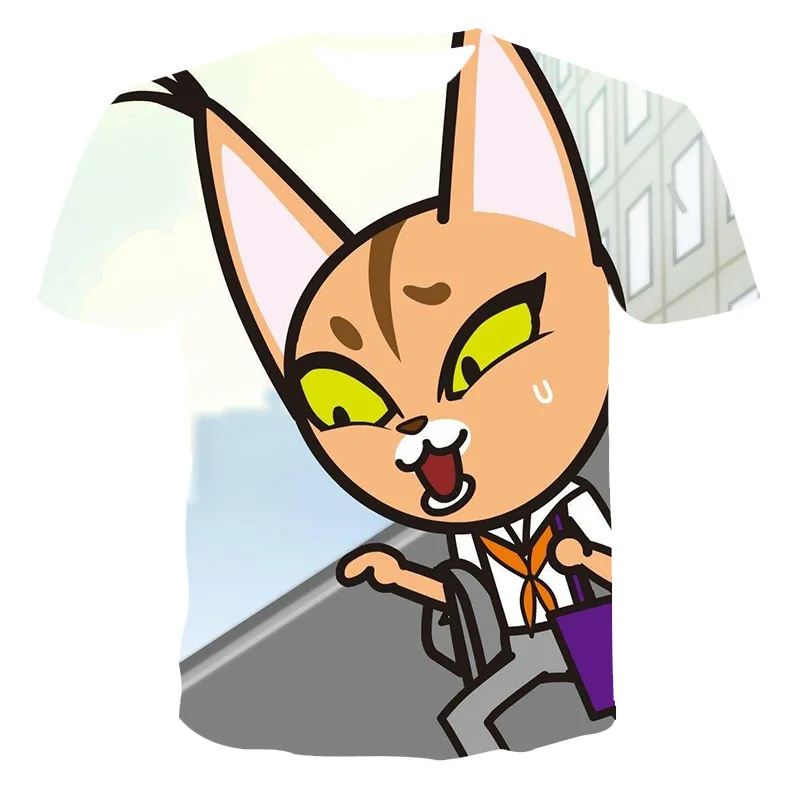 Summer Cartoon Anime Men And Women T-Shirt 3D Printing Anime Hip-Hop Harajuku T-Shirt Campus Short-Sleeved Children's Kawaii Top
Summer Cartoon Anime Men And Women T-Shirt 3D Printing Anime Hip-Hop Harajuku T-Shirt Campus Short-Sleeved Children's Kawaii Top