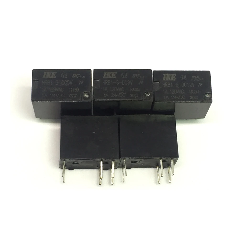 Relay DIP6 HRB1-S-DC3V 5V 9V 12V 24V 1A 
Relay DIP6 HRB1-S-DC3V 5V 9V 12V 24V 1A