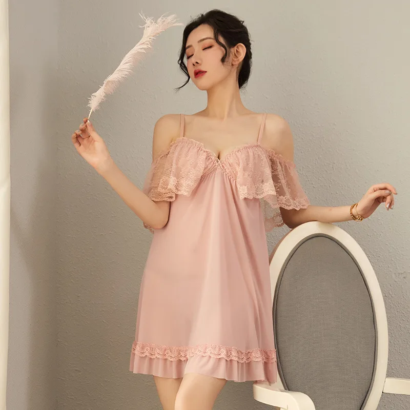 Woman Sexy Sling Lace Nightwear Dress Cosplay Lingerie Costume Ladies Erotic Uniform Babydoll Girls Exotic Role Play Outfit
Woman Sexy Sling Lace Nightwear Dress Cosplay Lingerie Costume Ladies Erotic Uniform Babydoll Girls Exotic Role Play Outfit