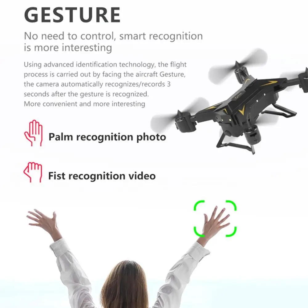 KY601g 5G WiFi Drone Remote Control FPV 4-Axis GPS Aerial Toy Foldable Aircraft Geature Photo Video RC Airplane
KY601g 5G WiFi Drone Remote Control FPV 4-Axis GPS Aerial Toy Foldable Aircraft Geature Photo Video RC Airplane