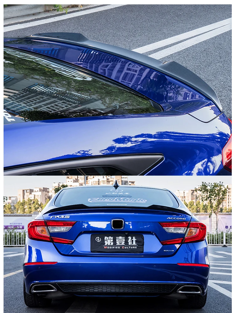 For Honda 10th Accord Black Spoiler High Quality ABS Plastic Primer Color Car Tail Wing Rear Trunk Spoiler
For Honda 10th Accord Black Spoiler High Quality ABS Plastic Primer Color Car Tail Wing Rear Trunk Spoiler