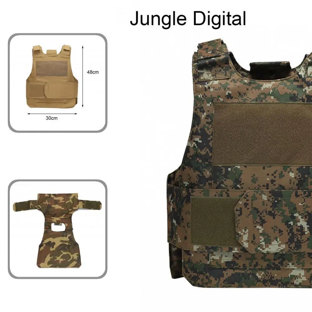 Practical Unisex Adults Training Gilet Equipment Fastener Type Design Wargame Gilet Skin-friendly for Outdoor
Practical Unisex Adults Training Gilet Equipment Fastener Type Design Wargame Gilet Skin-friendly for Outdoor