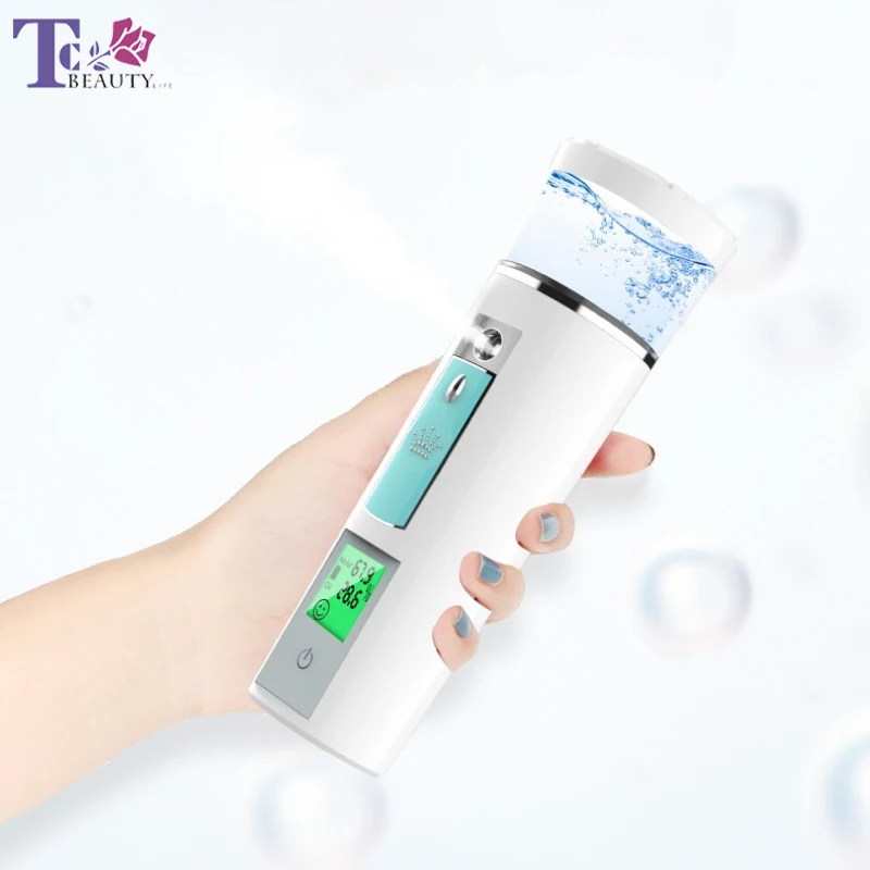 Mini Handheld Skin Care Water Replenishment Meter USB Rechargeable Small Nano Spray Skin Test Moisture Beauty Equipment 50ml
Mini Handheld Skin Care Water Replenishment Meter USB Rechargeable Small Nano Spray Skin Test Moisture Beauty Equipment 50ml