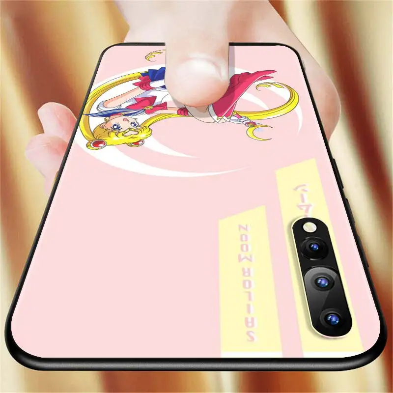 Cute Sailor Moon Back Silicone Phone Case for Samsung Galaxy A90 A80 A70S A60 A50S A40 A20E A20 A10S Soft Black Cover
Cute Sailor Moon Back Silicone Phone Case for Samsung Galaxy A90 A80 A70S A60 A50S A40 A20E A20 A10S Soft Black Cover