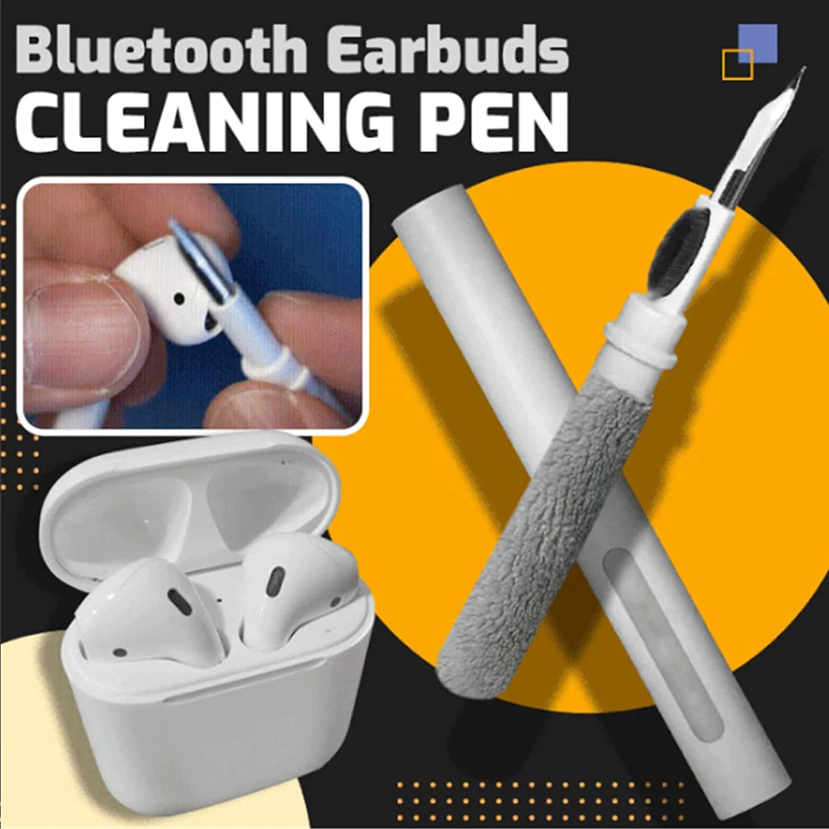 Набор для чистки Bluetooth-наушников, чистящая щетка для Airpods Pro 1 2, Bluetooth-наушники, чехлы, чистящие инструменты для Huawei, Samsung, MI
Набор для чистки Bluetooth-наушников, чистящая щетка для Airpods Pro 1 2, Bluetooth-наушники, чехлы, чистящие инструменты для Huawei, Samsung, MI