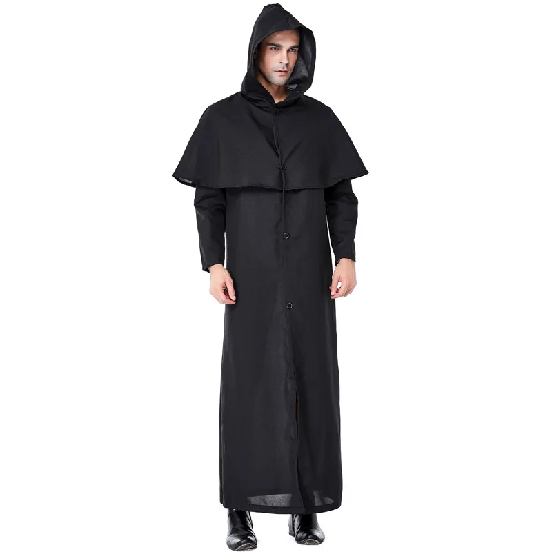 Halloween Holy Day Grim Reaper Robe Cosplay Costume Stage Performance Horror Grim Reaper Zombie Costume
Halloween Holy Day Grim Reaper Robe Cosplay Costume Stage Performance Horror Grim Reaper Zombie Costume