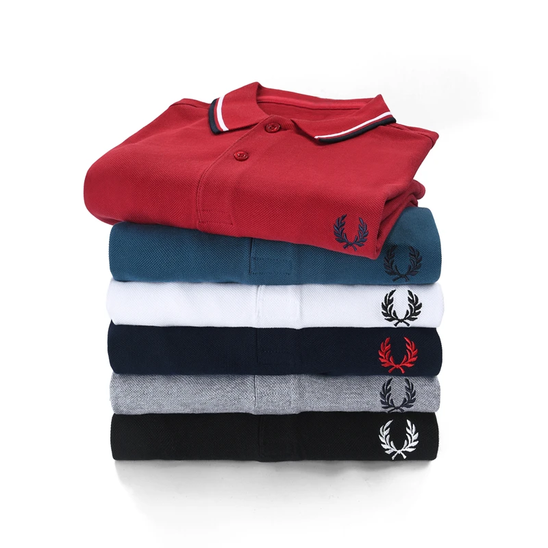 New High Quality Summer Golf Shirt Embroidered Wheat Short Sleeve Polo Shirt Cotton Fashionable Men‘s Breathable Top
New High Quality Summer Golf Shirt Embroidered Wheat Short Sleeve Polo Shirt Cotton Fashionable Men‘s Breathable Top