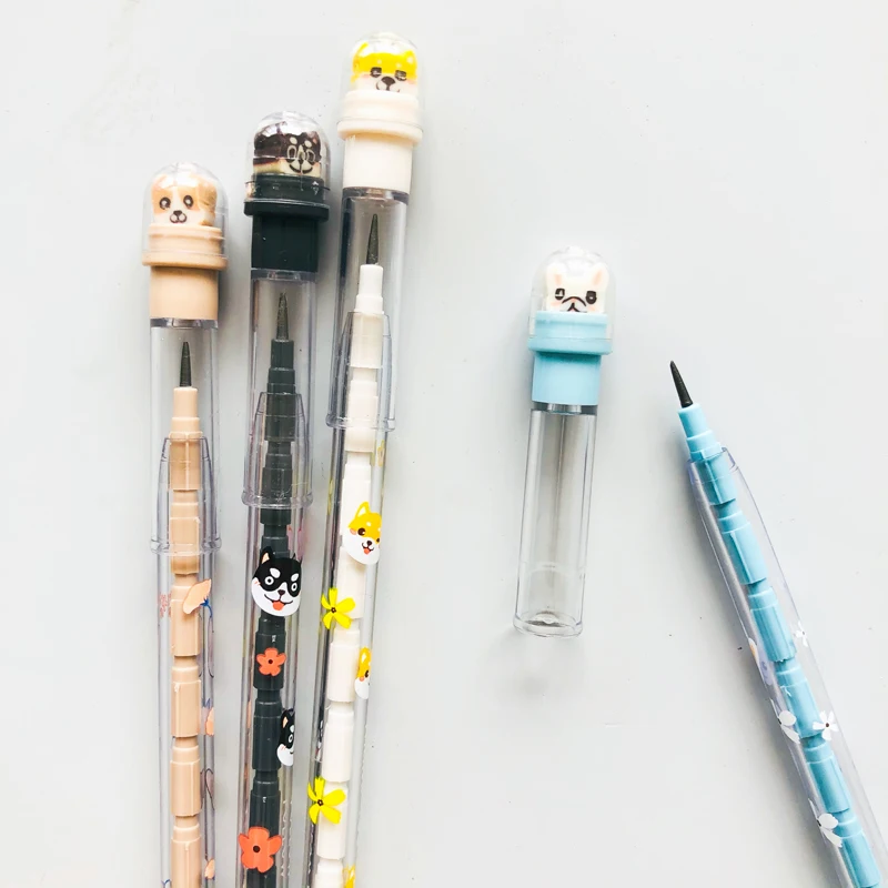 6pcs /lot Cute Puppy Dogs Constant Bullet Pencils Kids Student Stationery
6pcs /lot Cute Puppy Dogs Constant Bullet Pencils Kids Student Stationery
