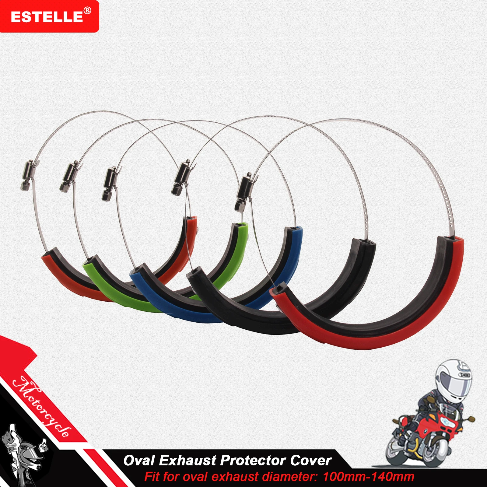 Мотоциклетные аксессуары глушитель/круглый Овальный выхлопной протектор Can Cover для SUZUKI GSF GSF600 / GSF400 GSF1250/1200 100-140 мм
Мотоциклетные аксессуары глушитель/круглый Овальный выхлопной протектор Can Cover для SUZUKI GSF GSF600 / GSF400 GSF1250/1200 100-140 мм