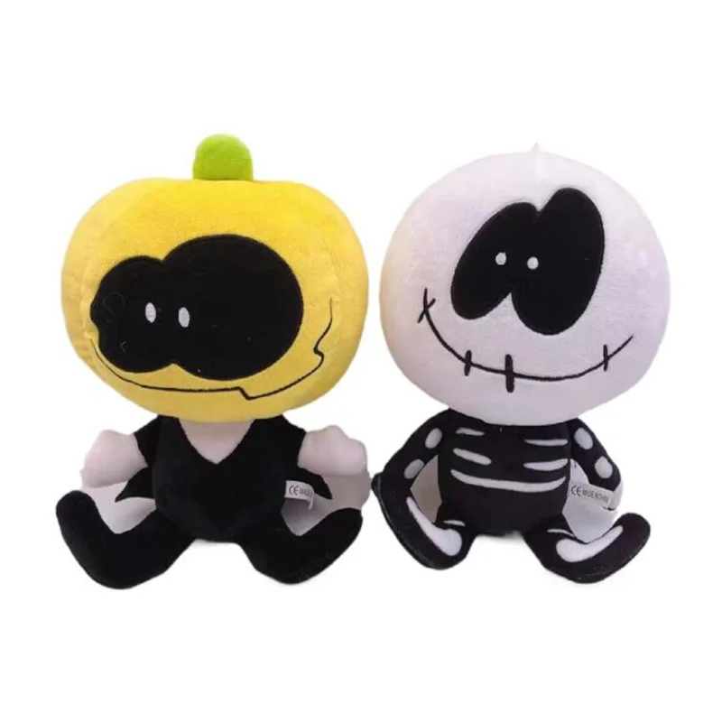 2Pcs/lot Kawaii Friday Night Funkin Plush Toy Anime Spooky Month Skid Pump Stuffed Dolls For Children Birthday Halloween Gifts
2Pcs/lot Kawaii Friday Night Funkin Plush Toy Anime Spooky Month Skid Pump Stuffed Dolls For Children Birthday Halloween Gifts