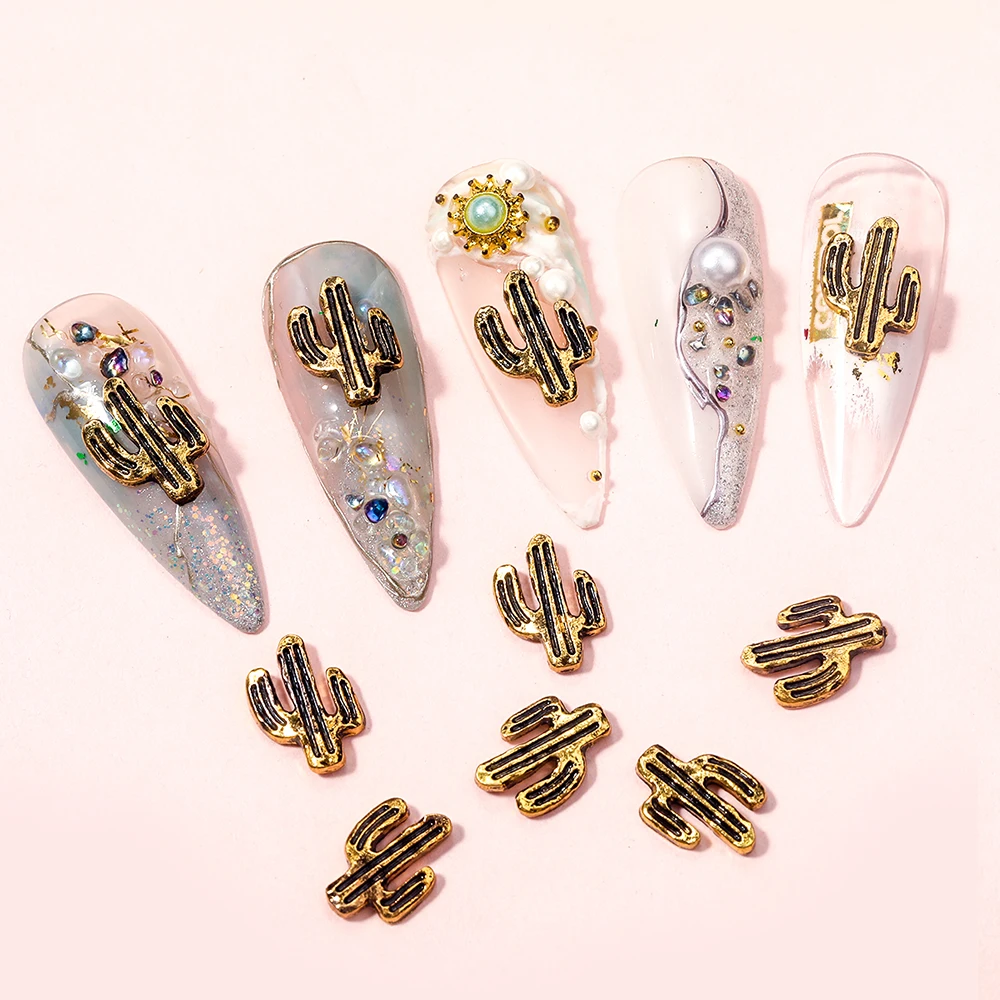 10pcs Nail Art Alloy Cactus 3D Flat Back Brown Metal Cactus Nail Crafts DIY Professional Nail Art Supplies Accessories Wholesale
10pcs Nail Art Alloy Cactus 3D Flat Back Brown Metal Cactus Nail Crafts DIY Professional Nail Art Supplies Accessories Wholesale