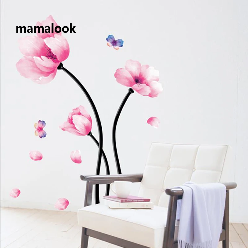 Pink Dream Flowers wall stickers Home Decor For Backdrop Beautiful Decorative Wall Stickers for Kids Room
Pink Dream Flowers wall stickers Home Decor For Backdrop Beautiful Decorative Wall Stickers for Kids Room
