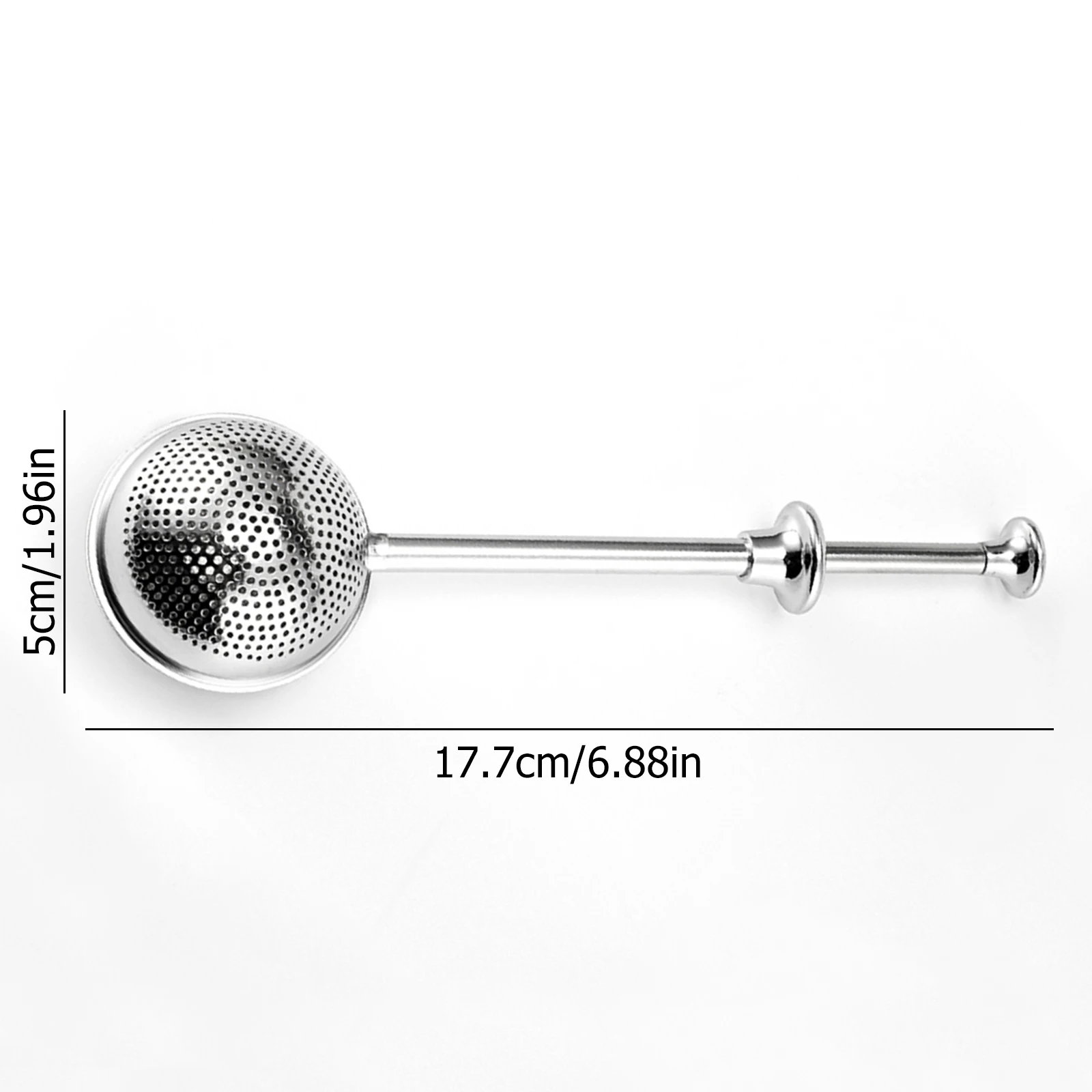 Stainless Steel Mini Long-Handle Tea Strainer Infuser Loose Leaf Tea Sugar Flour Sifter Filters For Household Kitchen Gadgets
Stainless Steel Mini Long-Handle Tea Strainer Infuser Loose Leaf Tea Sugar Flour Sifter Filters For Household Kitchen Gadgets