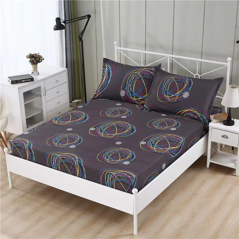 40 3pcs 100% Polyester Sheet Set Mattress Cover Fitted Sheet Four Corners With Elastic
40 3pcs 100% Polyester Sheet Set Mattress Cover Fitted Sheet Four Corners With Elastic