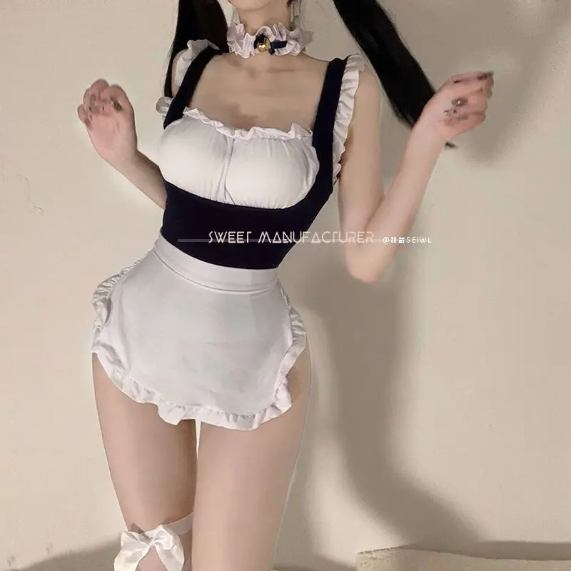 Women Bikini Apron Maid Roleplay Nightclub Sexy Costumes School Girl Lingerie Cosplay Uniform Lolita Servant Bodysuit Underwear
Women Bikini Apron Maid Roleplay Nightclub Sexy Costumes School Girl Lingerie Cosplay Uniform Lolita Servant Bodysuit Underwear