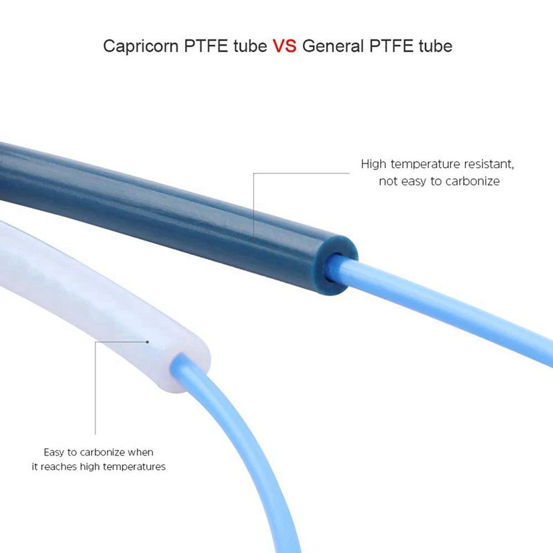 Capricorn PTFE Bowden Tubing XS Series 1M and Tube Cutter & with Capricorn Premium XS Bowden Tubing,PTFE Tube Cutter
Capricorn PTFE Bowden Tubing XS Series 1M and Tube Cutter & with Capricorn Premium XS Bowden Tubing,PTFE Tube Cutter