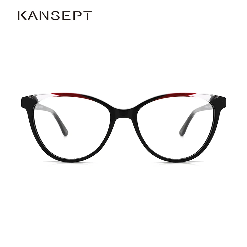 Женская оправа для очков KANSEPT винтажная по рецепту коррекции близорукости