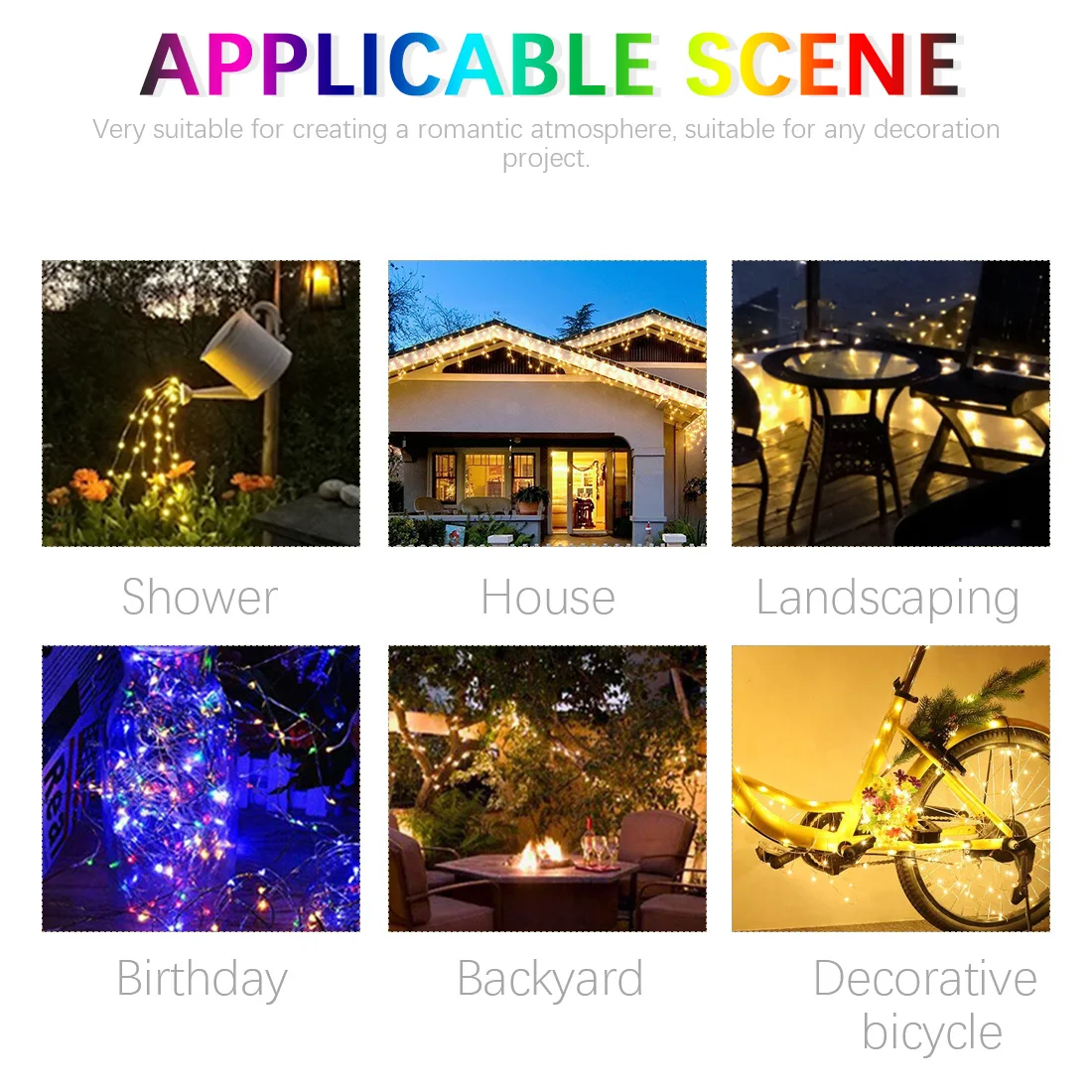 Fairy Light 12m-102m Solar String Light Chain Garland Copper Wire Backyard Outdoor Christmas Halloween Decoration 100LED-1000LED
Fairy Light 12m-102m Solar String Light Chain Garland Copper Wire Backyard Outdoor Christmas Halloween Decoration 100LED-1000LED