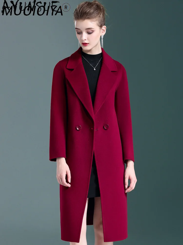 Winter Elegant 100% Wool Coat Female Jacket Women's Clothing 2021 Korean Vintage Ladies Woolen Coats and Jackets 2105
Winter Elegant 100% Wool Coat Female Jacket Women's Clothing 2021 Korean Vintage Ladies Woolen Coats and Jackets 2105
