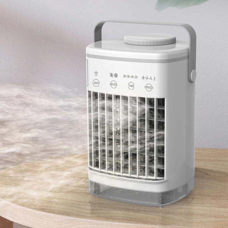 New Timing Air Humidifier Misting Fan with 7 Colors LED Light, 4 Speeds, 4 in 1 for Home Office Room
New Timing Air Humidifier Misting Fan with 7 Colors LED Light, 4 Speeds, 4 in 1 for Home Office Room