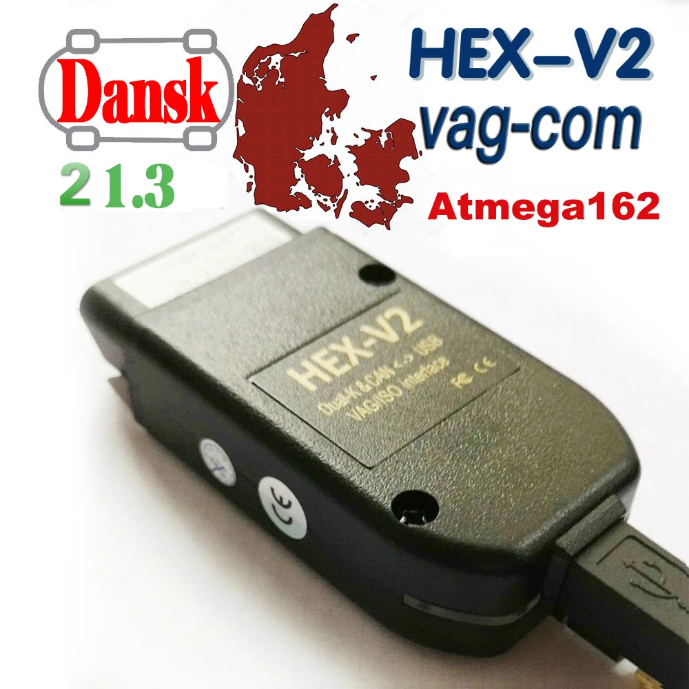 Vag Com 21.3 Interface Hex v2 Vagcom 20.12 Diagnostic Tool FOR VW AUDI Skoda Seat Danish English VCDSCAN ATMEGA162+16V8+FT232RQ
Vag Com 21.3 Interface Hex v2 Vagcom 20.12 Diagnostic Tool FOR VW AUDI Skoda Seat Danish English VCDSCAN ATMEGA162+16V8+FT232RQ