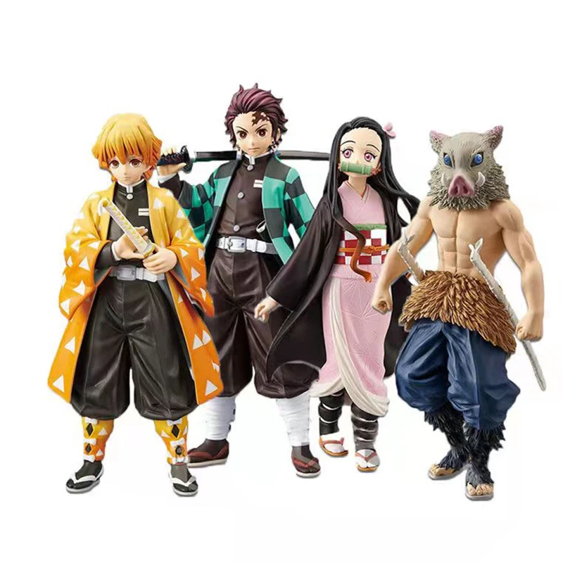 Игрушки-фигурки из ПВХ «рассекающий демонов», Kamado Tanjirou Kimetsu No Yaiba, игрушки для детей, Nezuko Agatsuma Zenitsu Hashibira Inosuk
Игрушки-фигурки из ПВХ «рассекающий демонов», Kamado Tanjirou Kimetsu No Yaiba, игрушки для детей, Nezuko Agatsuma Zenitsu Hashibira Inosuk