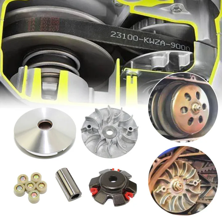Mortorcycle Scooter Moped ATV Variator Kit Front Clutch Drive Pulley For GY6 125cc 150cc Scooter 152QMI 157QMJ
Mortorcycle Scooter Moped ATV Variator Kit Front Clutch Drive Pulley For GY6 125cc 150cc Scooter 152QMI 157QMJ