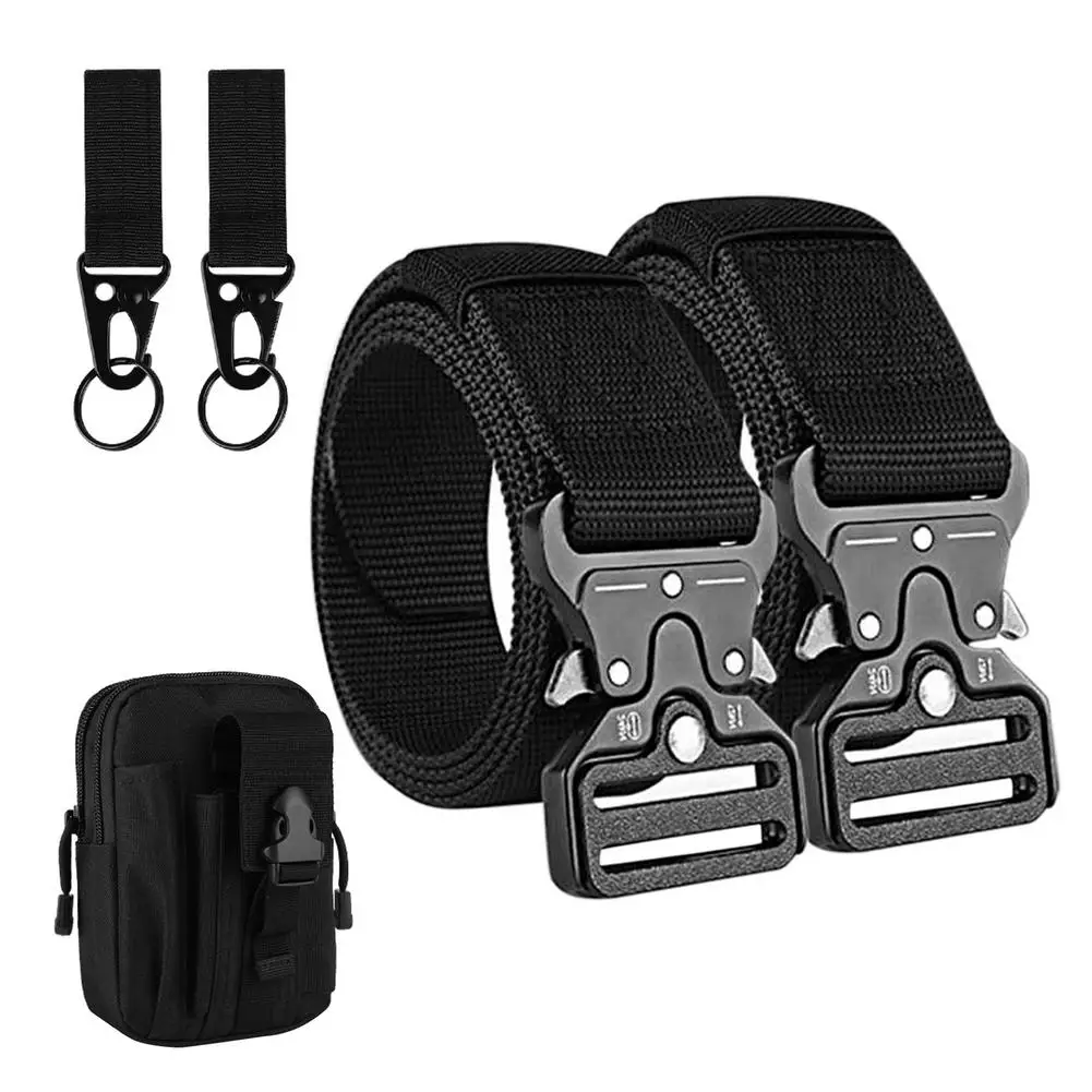 Adjustable Outdoor Belt Equipment Set Outdoor Travel Tactical Waist Belt Military Nylon Belt Nylon Climbing Suit For Men
Adjustable Outdoor Belt Equipment Set Outdoor Travel Tactical Waist Belt Military Nylon Belt Nylon Climbing Suit For Men