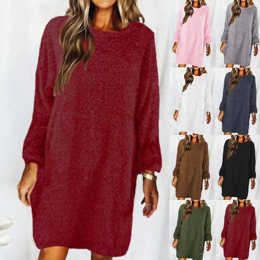 Sweater Dress Knitted Sweater Robe Female Dress Knitted Women Elegant Dress Autumn Winter Loose Long Sleeve Dress Streetwear
Sweater Dress Knitted Sweater Robe Female Dress Knitted Women Elegant Dress Autumn Winter Loose Long Sleeve Dress Streetwear