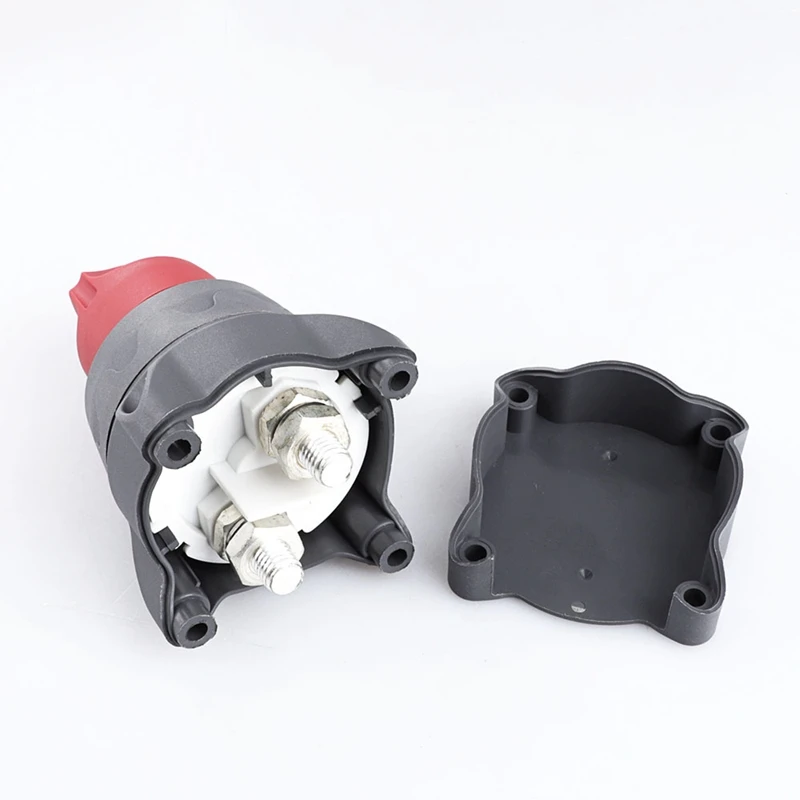 Battery Disconnect Switch Waterproof Battery Isolator 12V-48V 300A Battery Cut/Shut Off Switch for Marine Car RV ATV
Battery Disconnect Switch Waterproof Battery Isolator 12V-48V 300A Battery Cut/Shut Off Switch for Marine Car RV ATV