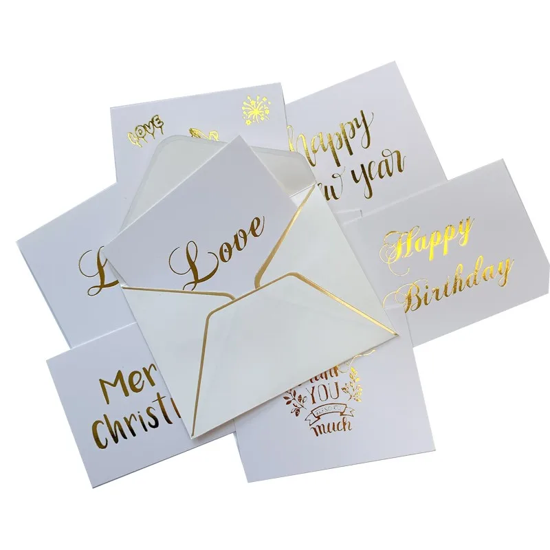 20set White gilded gift envelope with card MINI NEW YEAR wedding happy birthday Invitation cards 8*6CM
20set White gilded gift envelope with card MINI NEW YEAR wedding happy birthday Invitation cards 8*6CM