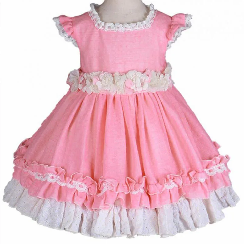 3PCS Kids Spanish Dress For Girls Children Boutique Spain Palace Dresses Girl Baby Birthday Party Gown Toddler Clothes Sets
3PCS Kids Spanish Dress For Girls Children Boutique Spain Palace Dresses Girl Baby Birthday Party Gown Toddler Clothes Sets