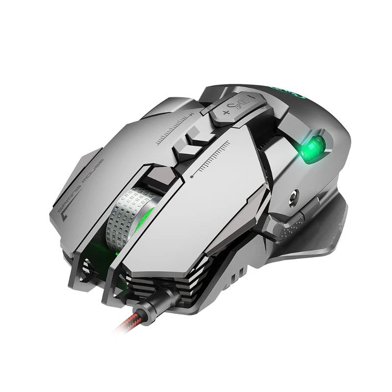 PC Computer Mice 6400DPI Programmable Cool Light USB Desktop Laptop Computer Parts Suitable for Windows
PC Computer Mice 6400DPI Programmable Cool Light USB Desktop Laptop Computer Parts Suitable for Windows