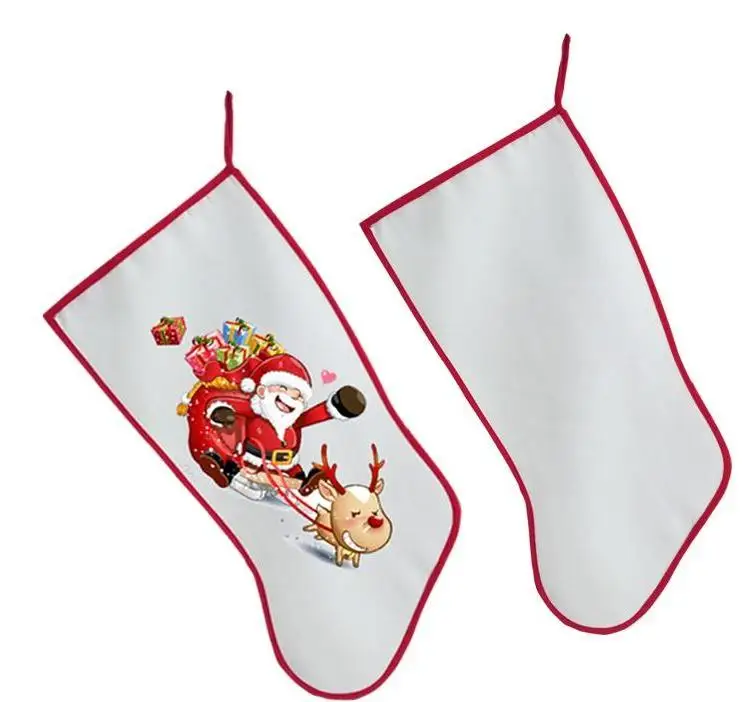 Sublimation Christmas Stocking Christmas Decoration Socks Blank Diy Custom Consumables Supplies Hot Transfer Material Wholesale
Sublimation Christmas Stocking Christmas Decoration Socks Blank Diy Custom Consumables Supplies Hot Transfer Material Wholesale
