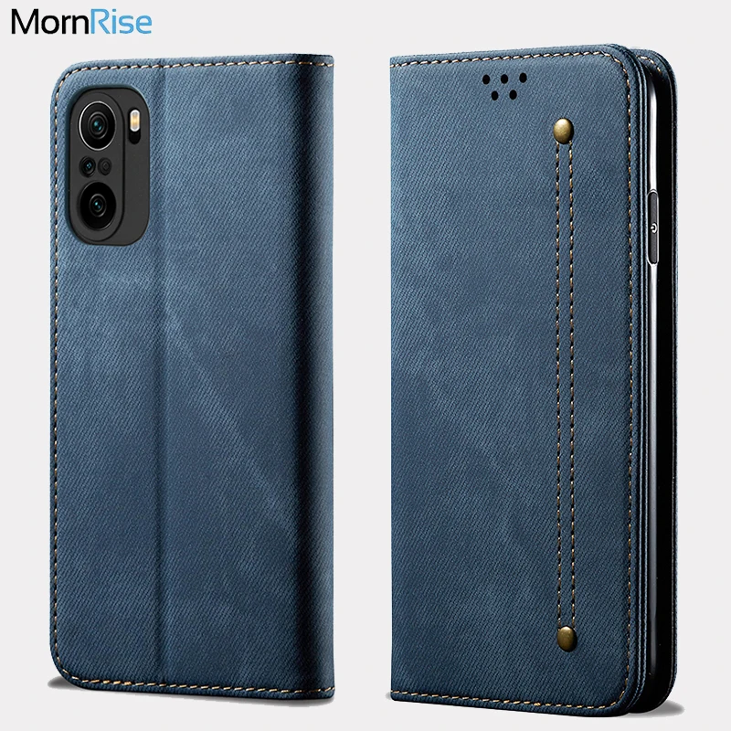 Denim Leather Wallet Cases For Xiaomi POCO F3 Case Magnetic Book Closure Flip Cover For MI POCO F3 Pro Card Holder Fundas
Denim Leather Wallet Cases For Xiaomi POCO F3 Case Magnetic Book Closure Flip Cover For MI POCO F3 Pro Card Holder Fundas