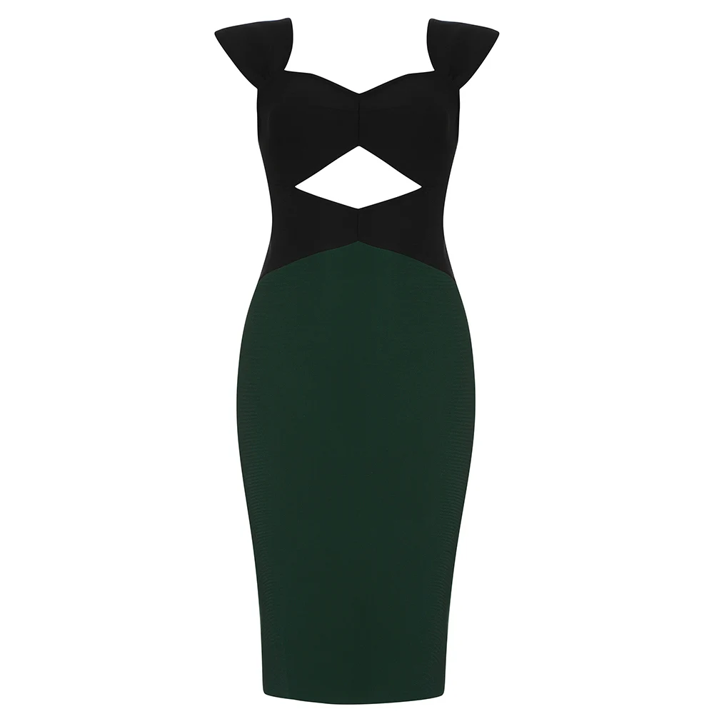 Sexy Bandages Dress 2021 Autumn New Sleeveless Hollow Out Patchwork Clothes Party Club Women Bodycon Dress
Sexy Bandages Dress 2021 Autumn New Sleeveless Hollow Out Patchwork Clothes Party Club Women Bodycon Dress