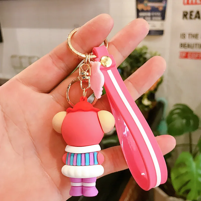2021 Teddy Cartoon Key Chain Web Celebrity Men Women Bag Car Keychains Creative Giraffe Hat Toy Keyrings ChildrenGiftWholesal
2021 Teddy Cartoon Key Chain Web Celebrity Men Women Bag Car Keychains Creative Giraffe Hat Toy Keyrings ChildrenGiftWholesal